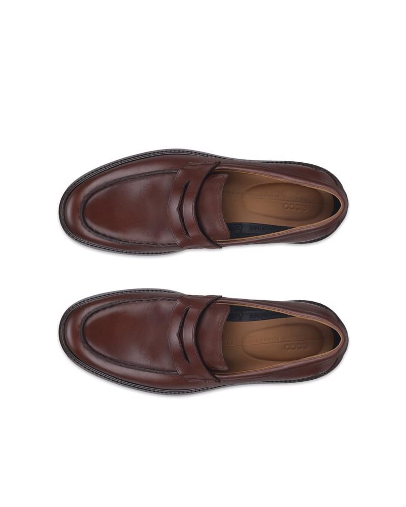 Brown ECCO METROPOLE OSLO M LOAFER