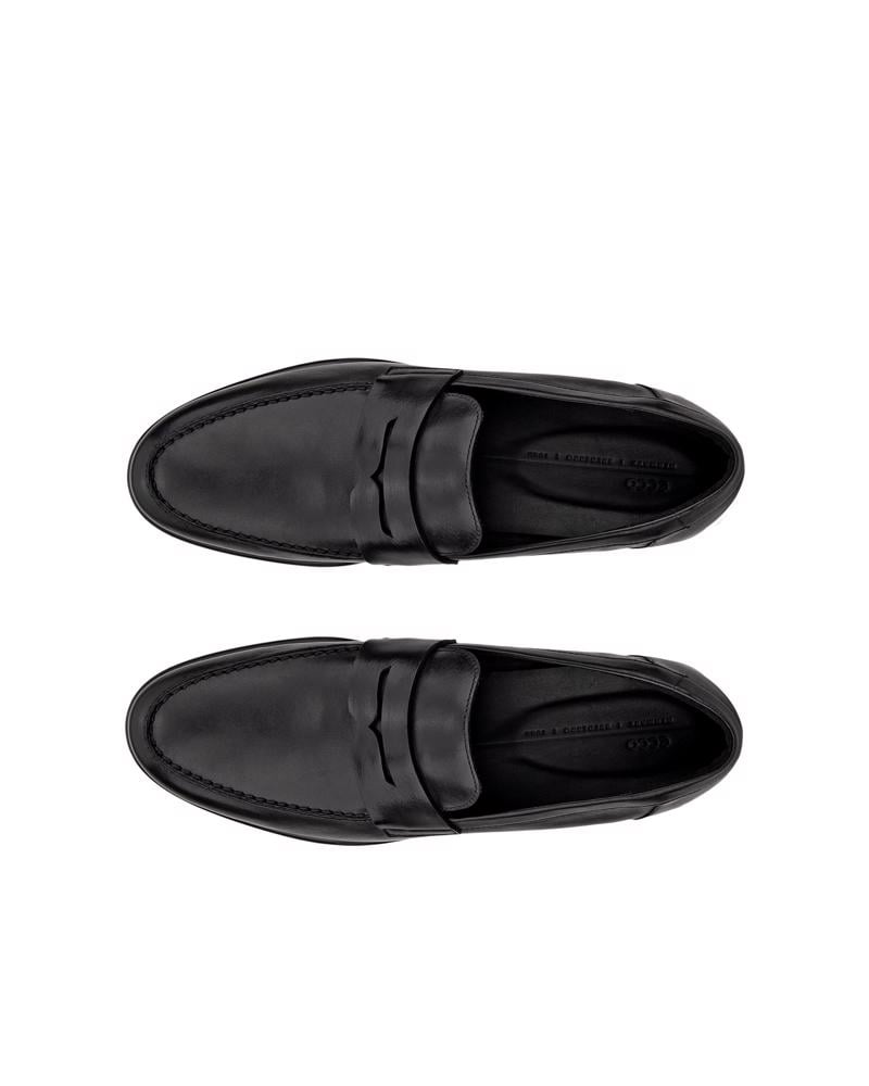 BLACK ECCO METRO VERONA M LOAFER