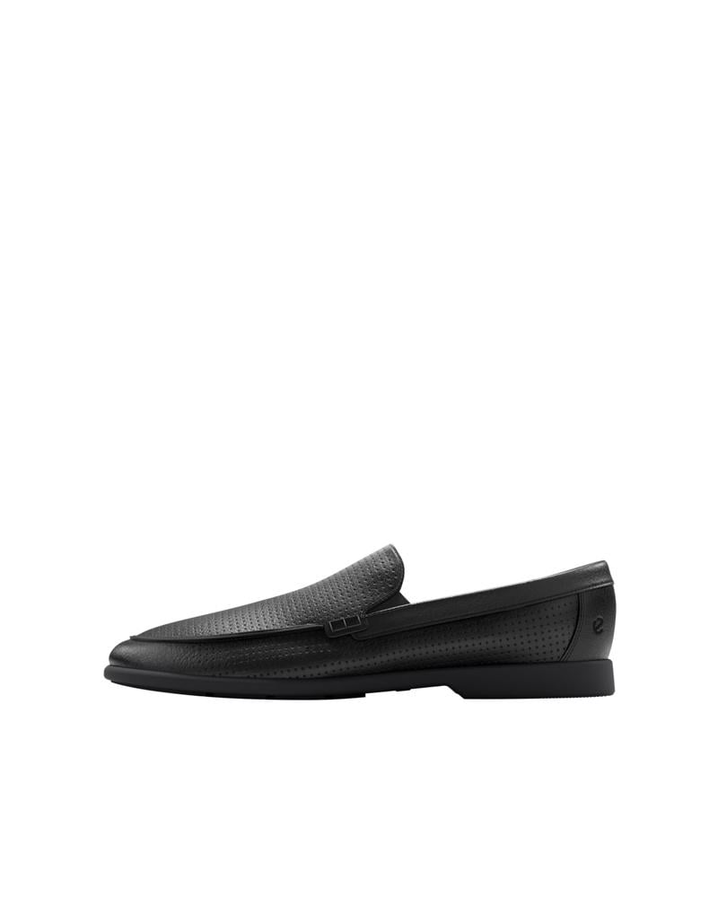 BLACK ECCO METRO VERONA  M LOAFER