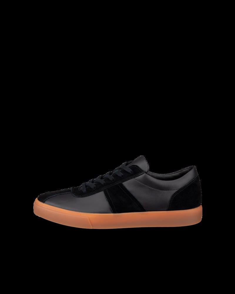 BLACK ECCO SOFT 10 M SPORT LACE