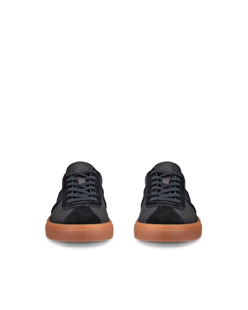 BLACK ECCO SOFT 10 M SPORT LACE