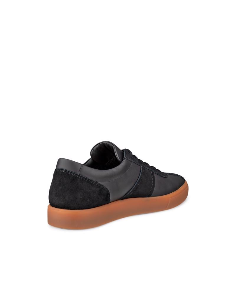 BLACK ECCO SOFT 10 M SPORT LACE