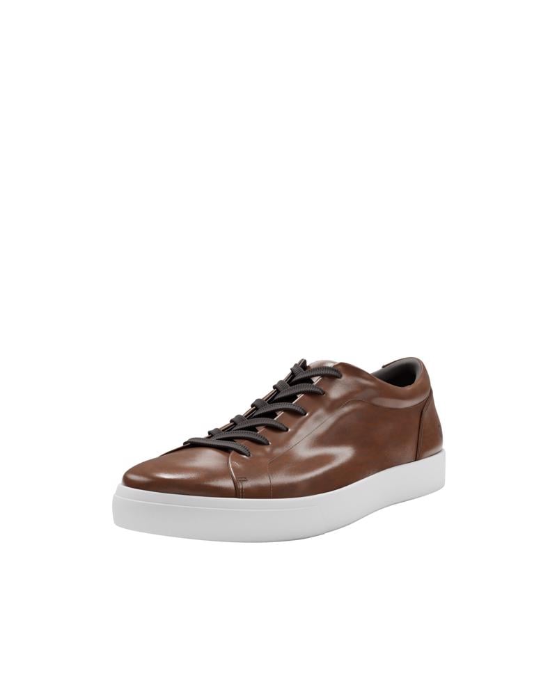Brown ECCO SOFT 10 M LACE SNEAKER