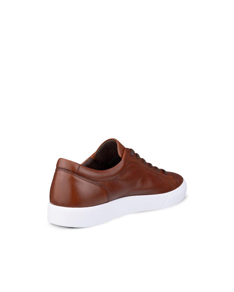 Brown ECCO SOFT 10 M LACE SNEAKER
