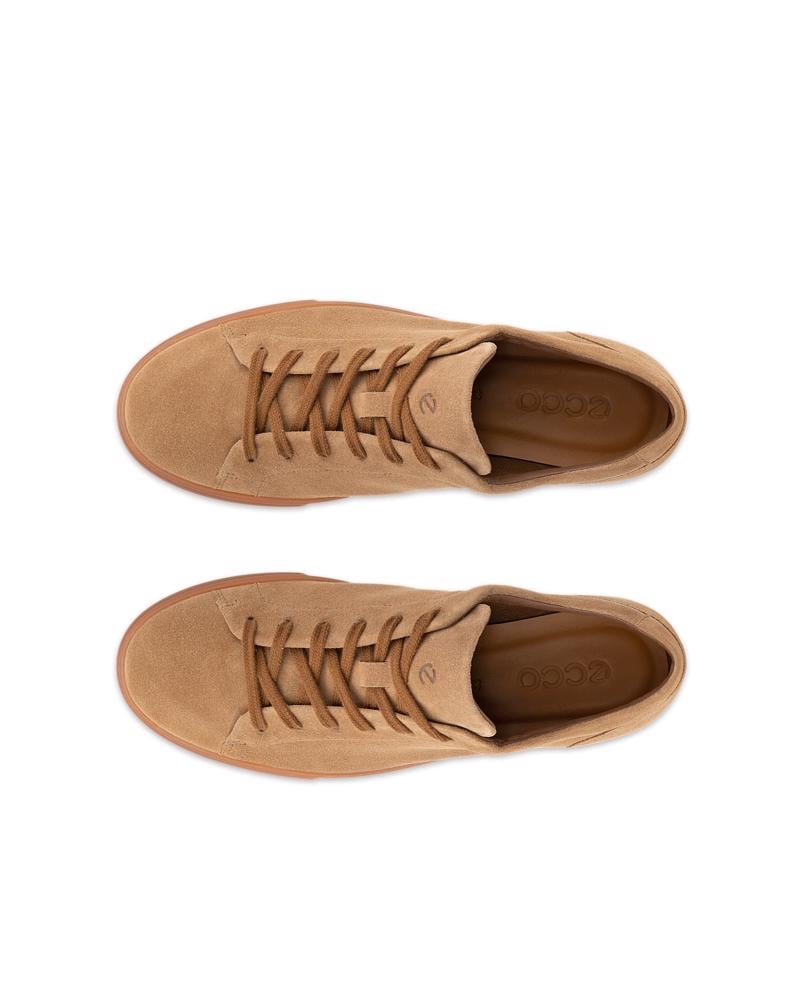 CAMEL ECCO SOFT 10 M LACE SNEAKER