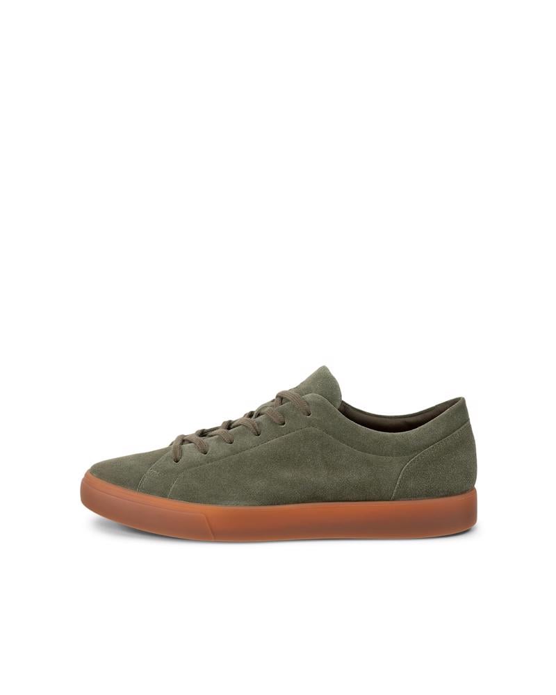 Green ECCO SOFT 10 M LACE SNEAKER