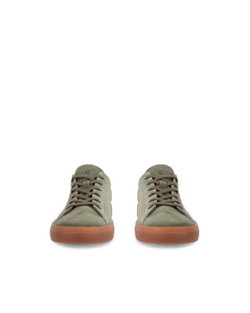 Green ECCO SOFT 10 M LACE SNEAKER