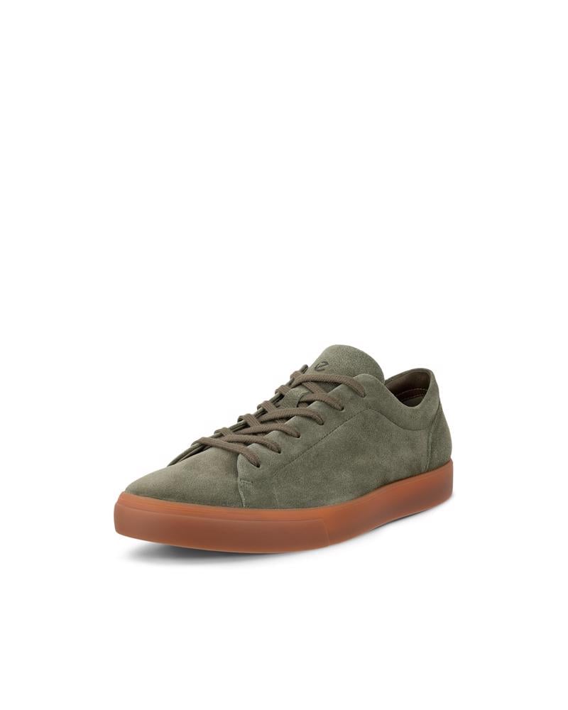 Green ECCO SOFT 10 M LACE SNEAKER