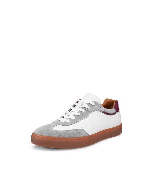White ECCO SOFT 10 M RETRO SNEAKER