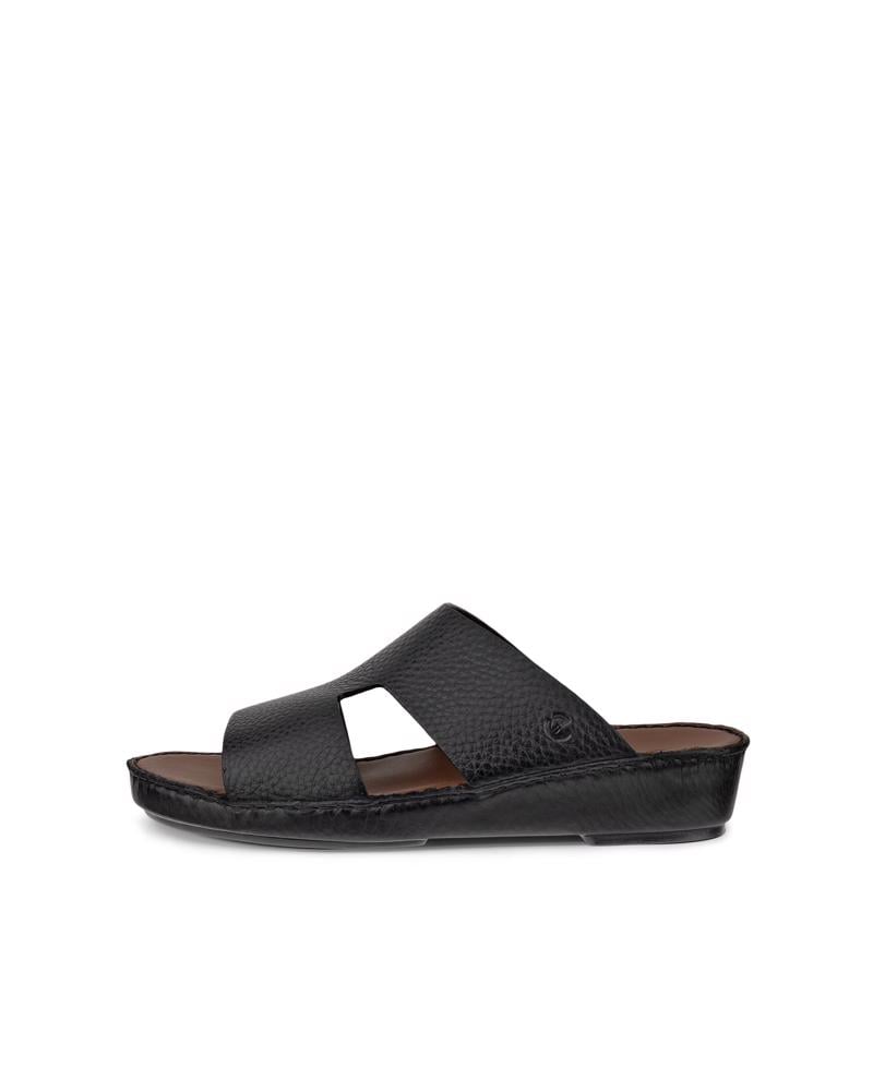 BLACK ECCO RAHASTEP M SANDAL LDT