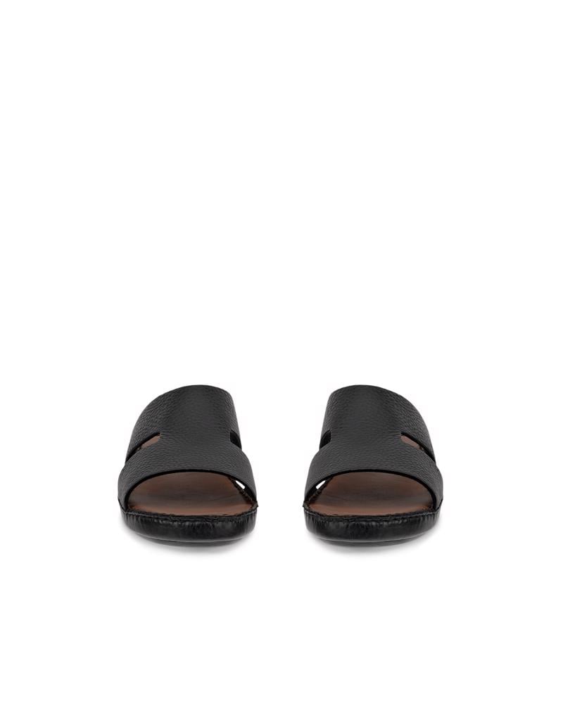 BLACK ECCO RAHASTEP M SANDAL LDT