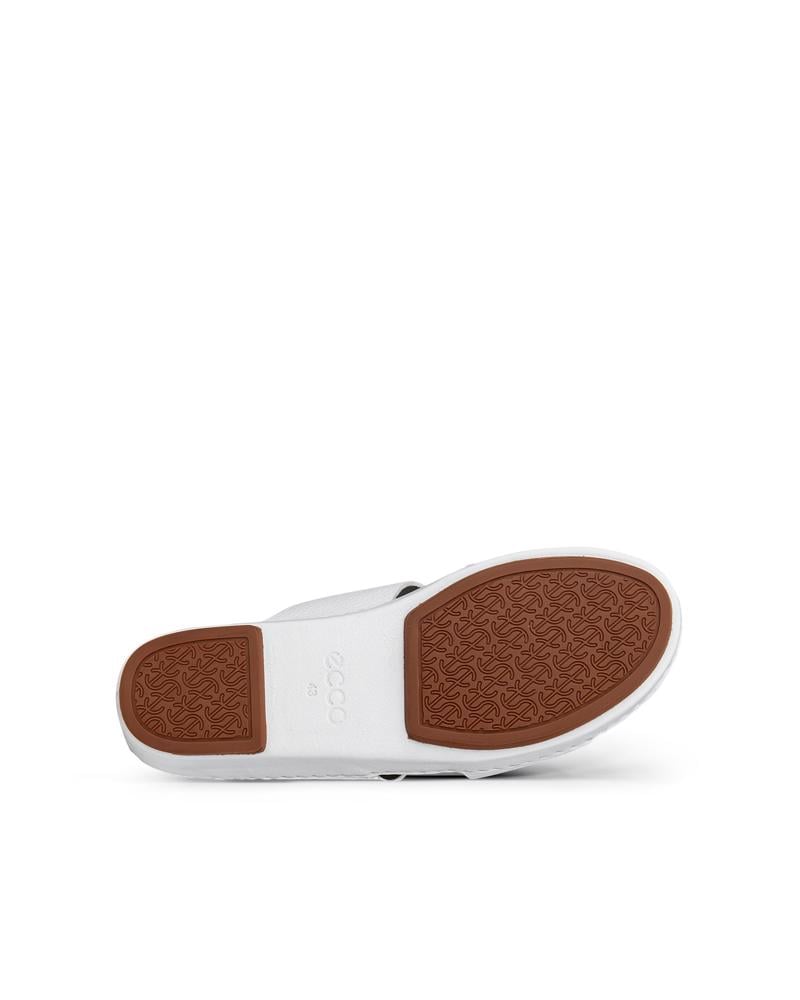 White ECCO RAHASTEP M SANDAL LDT