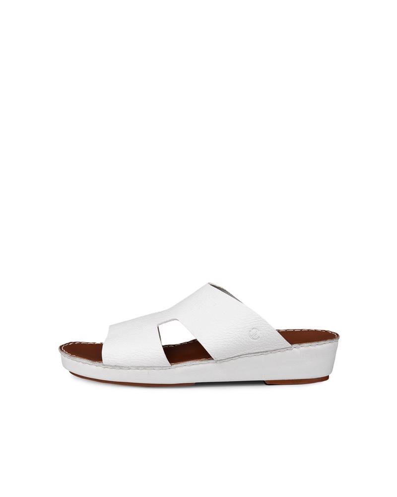 White ECCO RAHASTEP M SANDAL LDT