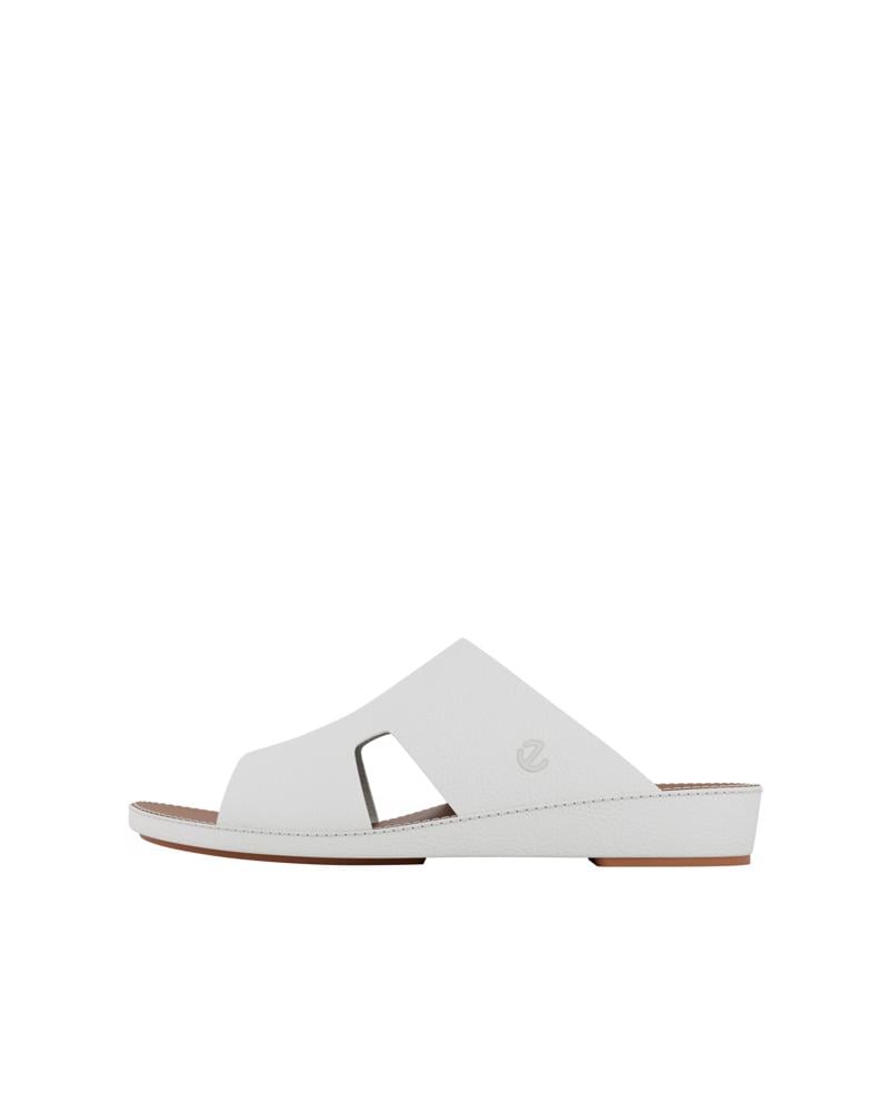 White ECCO RAHASTEP M SANDAL LDT