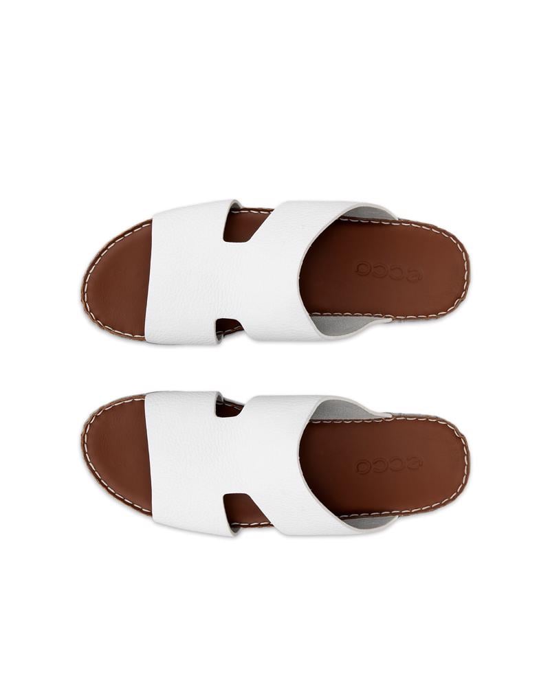 White ECCO RAHASTEP M SANDAL LDT