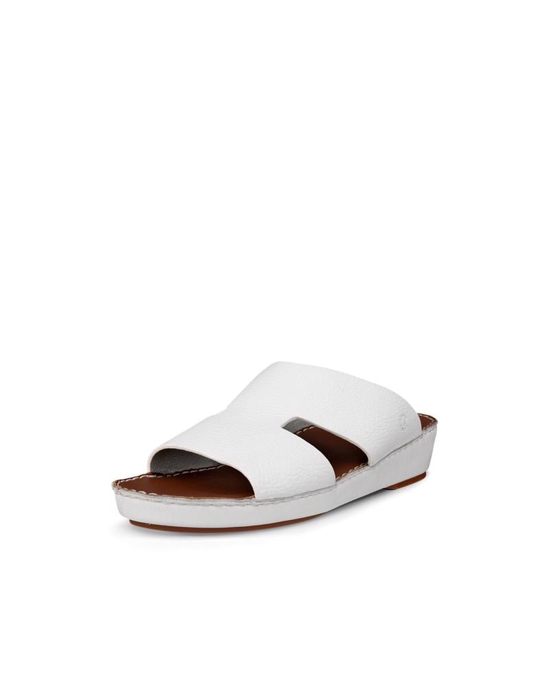 White ECCO RAHASTEP M SANDAL LDT