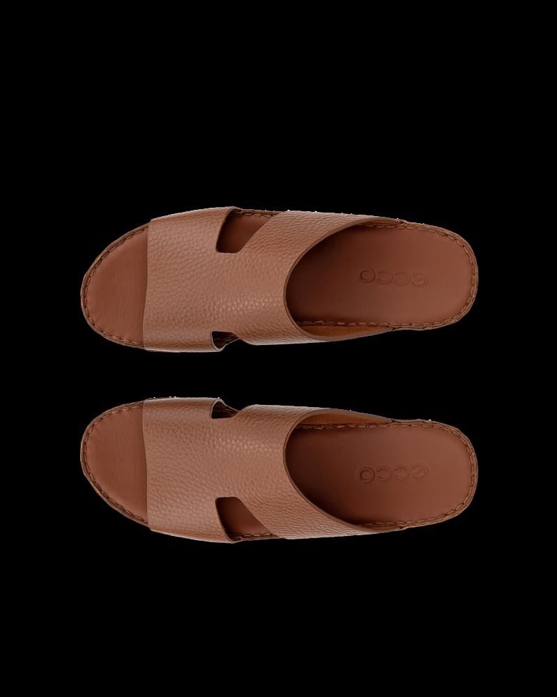 Brown ECCO RAHASTEP M SANDAL LDT