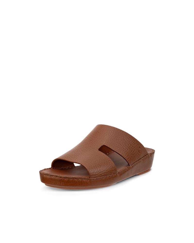 Brown ECCO RAHASTEP M SANDAL LDT