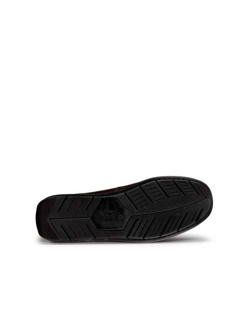 بني ECCO Classic Moc 2.0 Moccasin