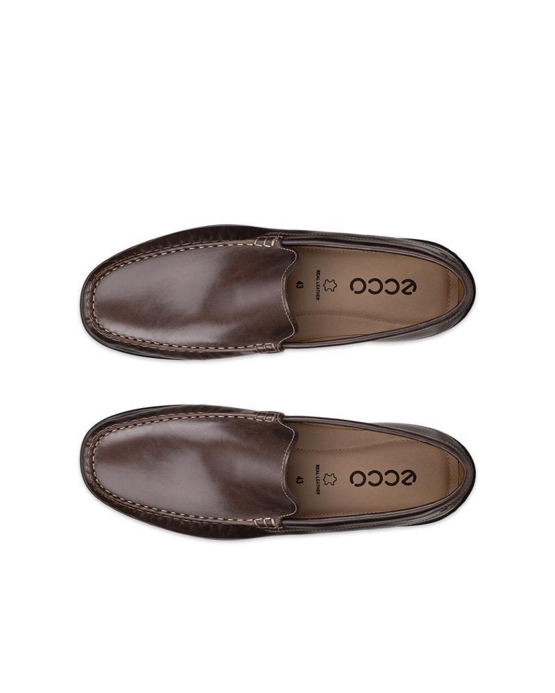 Brown ECCO Classic Moc 2.0 Moccasin
