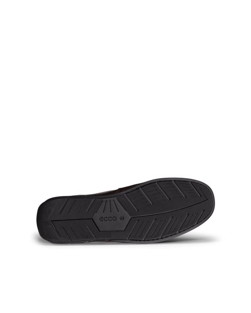Brown ECCO Classic Moc 2.0 Moccasin