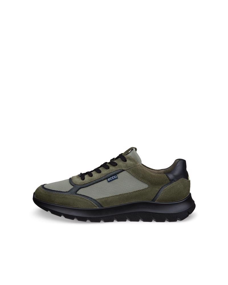 Green ECCO CITY STRIDE TRAINER