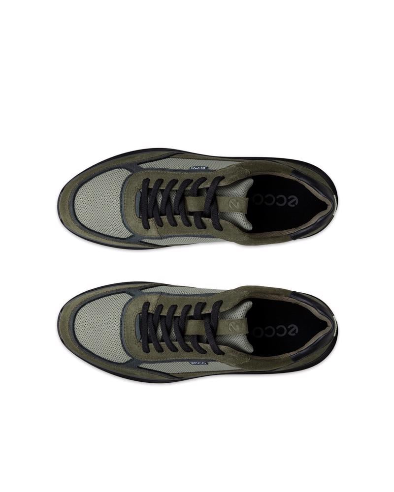 Green ECCO CITY STRIDE TRAINER
