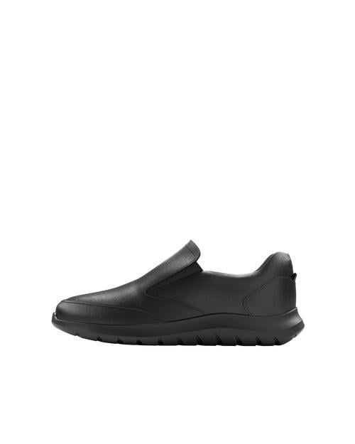BLACK ECCO CITY STRIDE SLIP ON