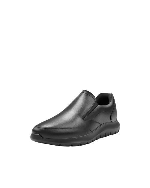 BLACK ECCO CITY STRIDE SLIP ON