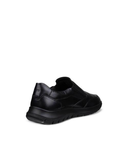 BLACK ECCO CITY STRIDE SLIP ON