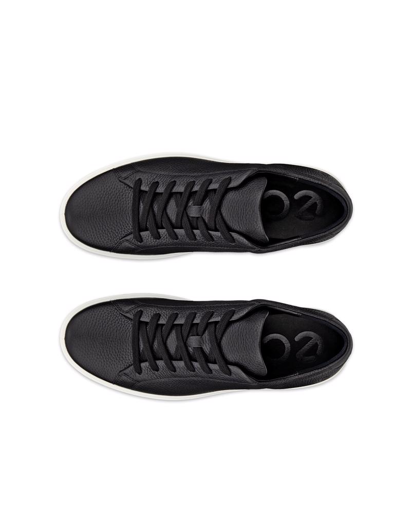 BLACK ECCO SOFT 60 M LACE