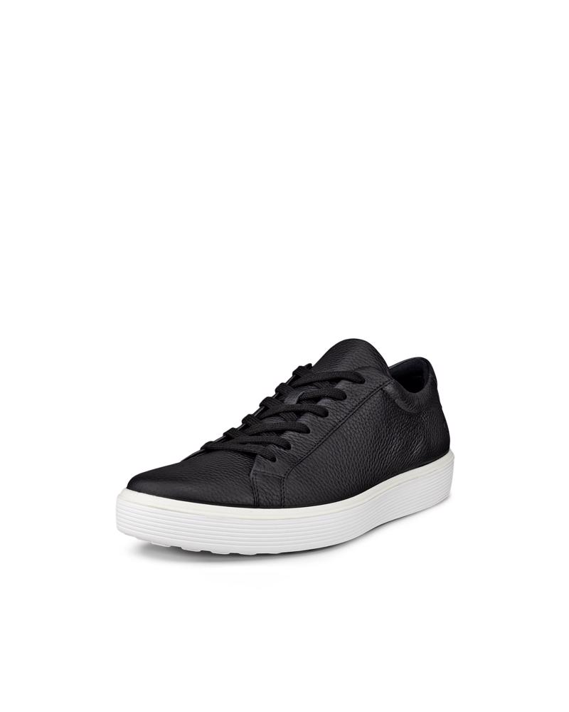 BLACK ECCO SOFT 60 M LACE