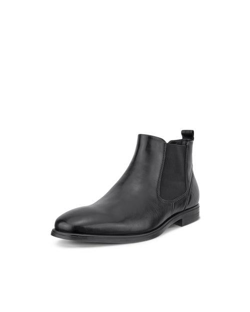 BLACK ECCO MELBOURNE CHELSEA