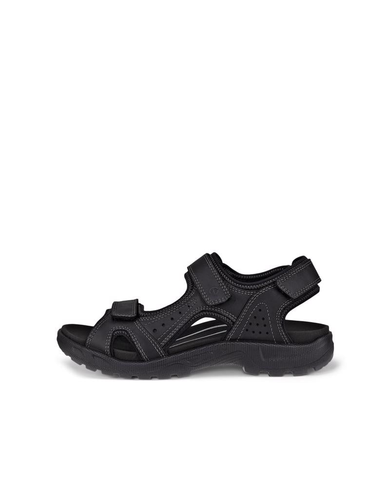 BLACK ECCO ONROADS M SANDAL 3S