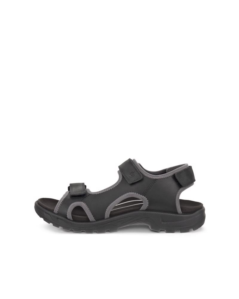 BLACK NEW ECCO ONROADS M SANDAL 3 ST