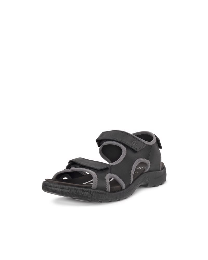 BLACK NEW ECCO ONROADS M SANDAL 3 ST