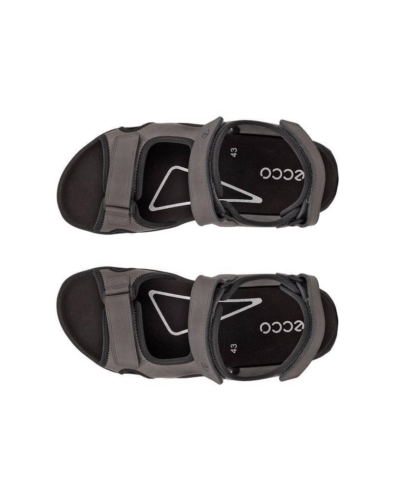 Grey NEW ECCO ONROADS M SANDAL 3 ST