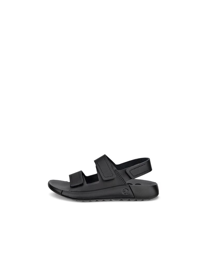 BLACK ECCO COZMO 3-STRAP
