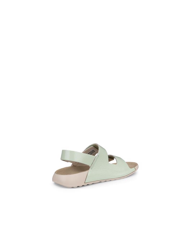 Green ECCO Cozmo K Lack Sandal LEA