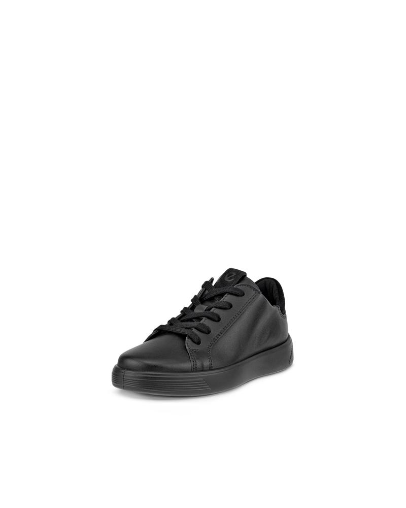 BLACK ECCO STREET 1 SNEAKER