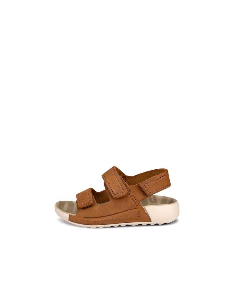 Brown ECCO COZMO I 3-STRAP