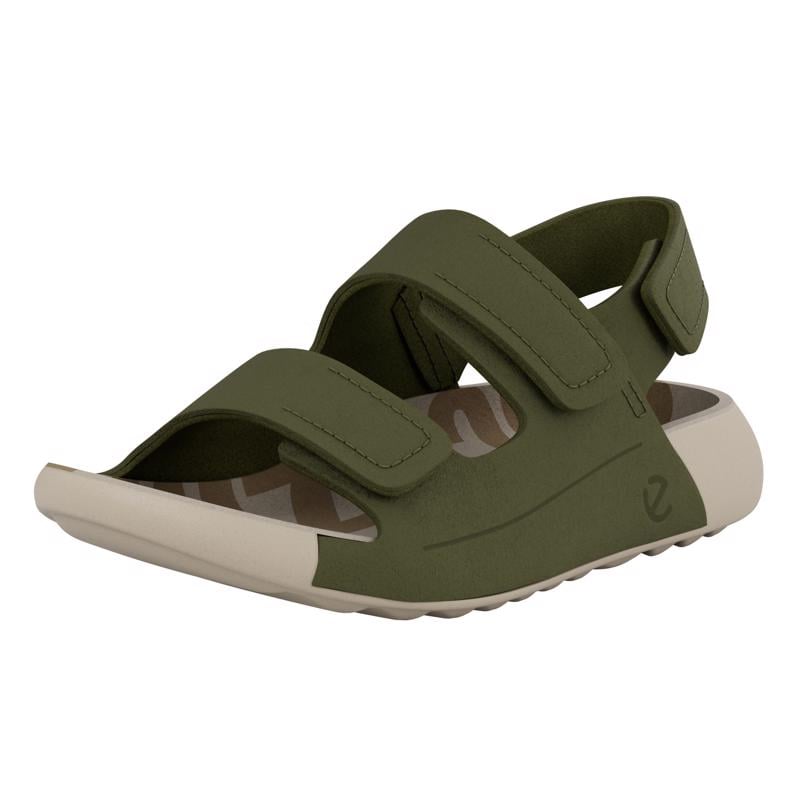 Brown ECCO COZMO I 3-STRAP