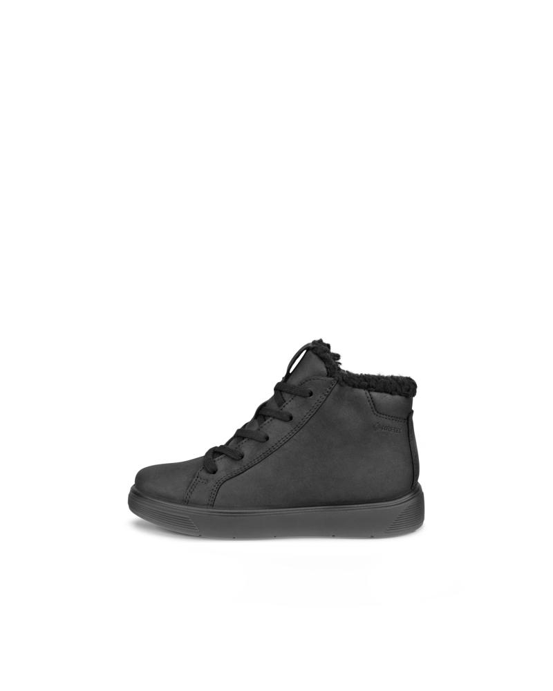 BLACK ECCO STREET TRAY K MID GTX