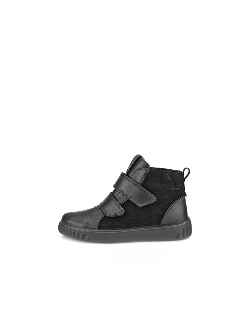 BLACK ECCO STREET TRAY K MID S2