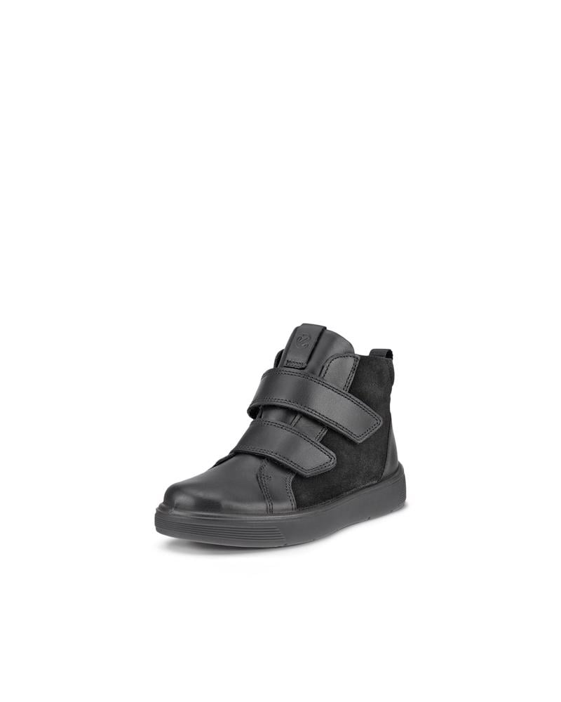 BLACK ECCO STREET TRAY K MID S2