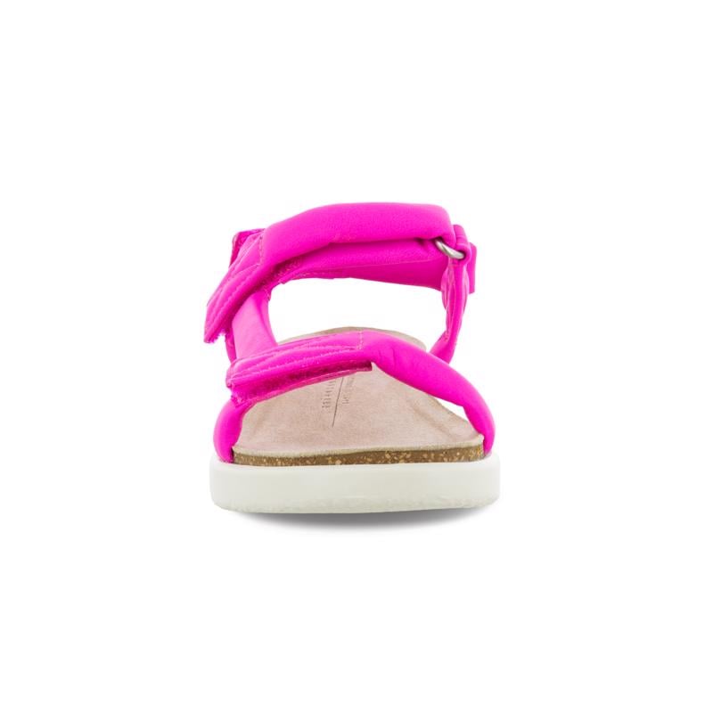 Pink ECCO FLOWT K FLAT SANDAL