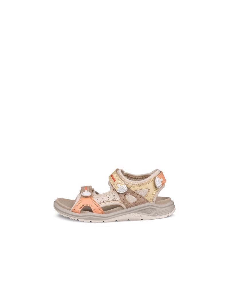 Yellow ECCO X-TRINSIC K FLAT SANDAL