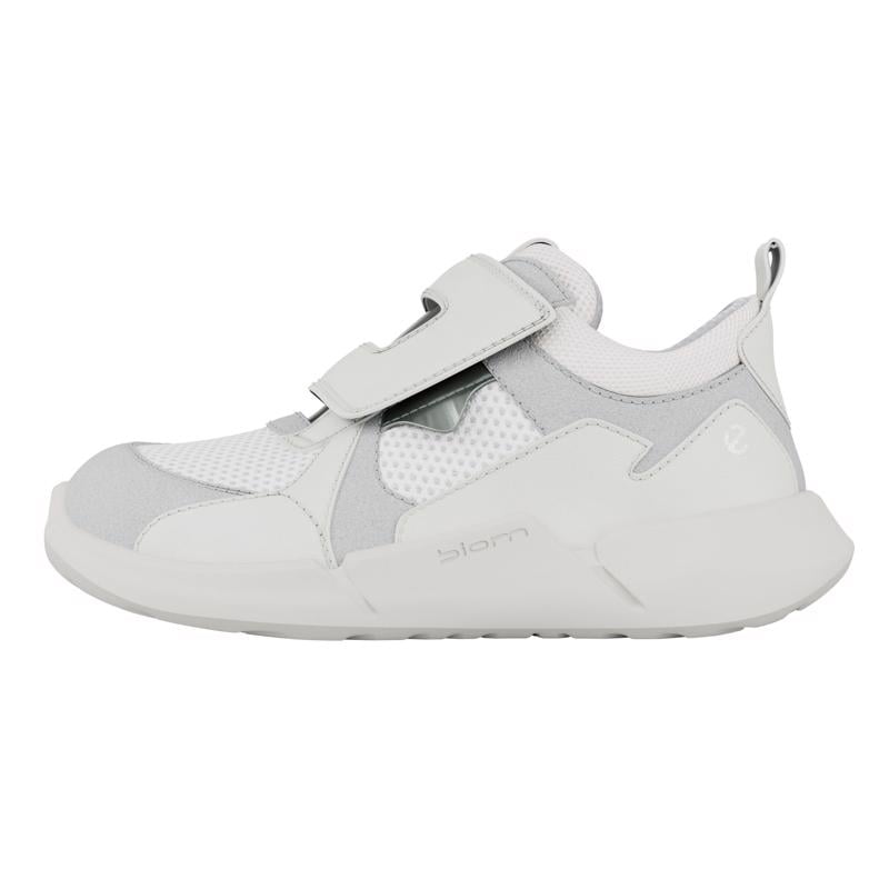 White ECCO BIOM 2.2 I LEA TEX