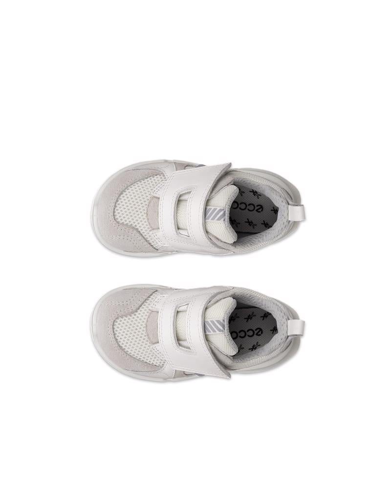 White ECCO BIOM 2.2 I LEA TEX