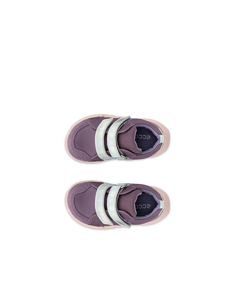 Purple ECCO BIOM 2.2 INF. VELCRO SHOE